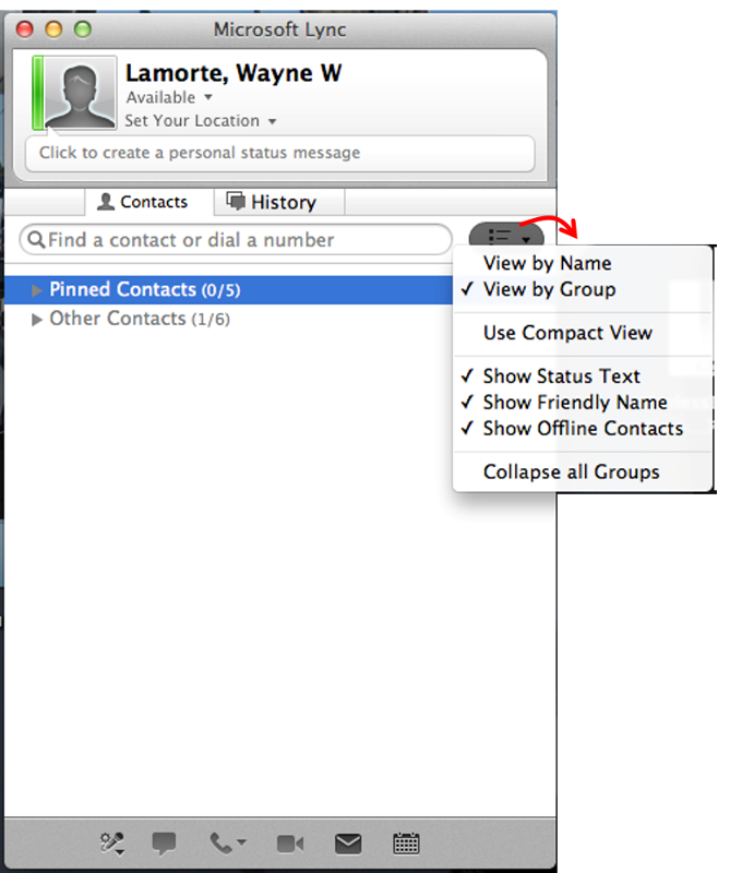 mac lync skype for business